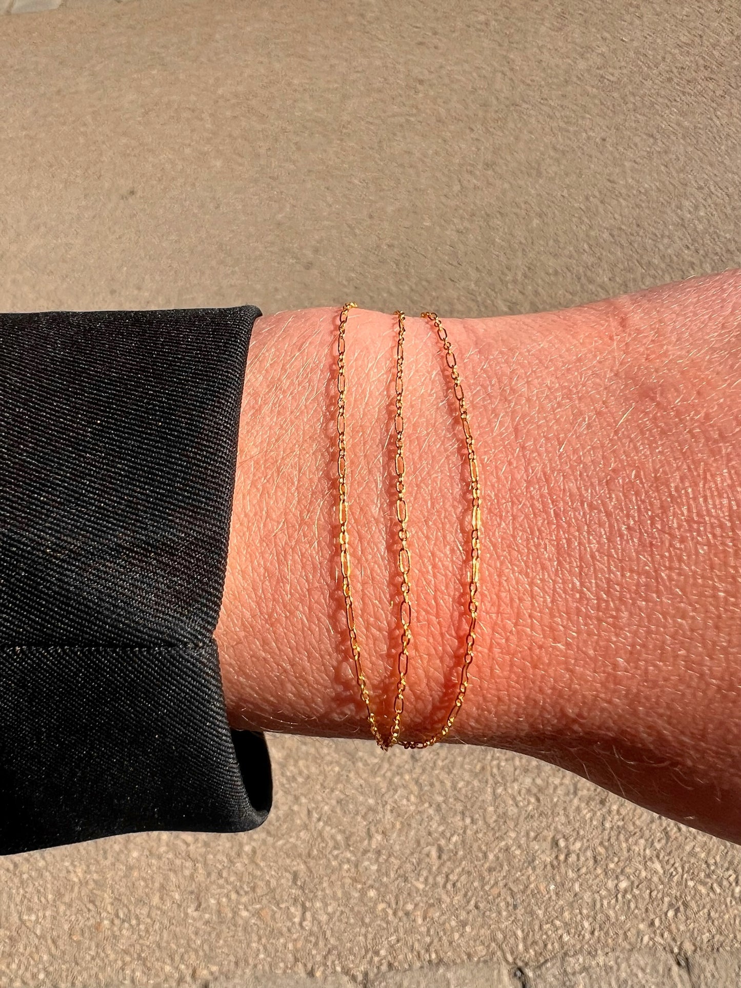 Bracelet 3 chaînes Gulia