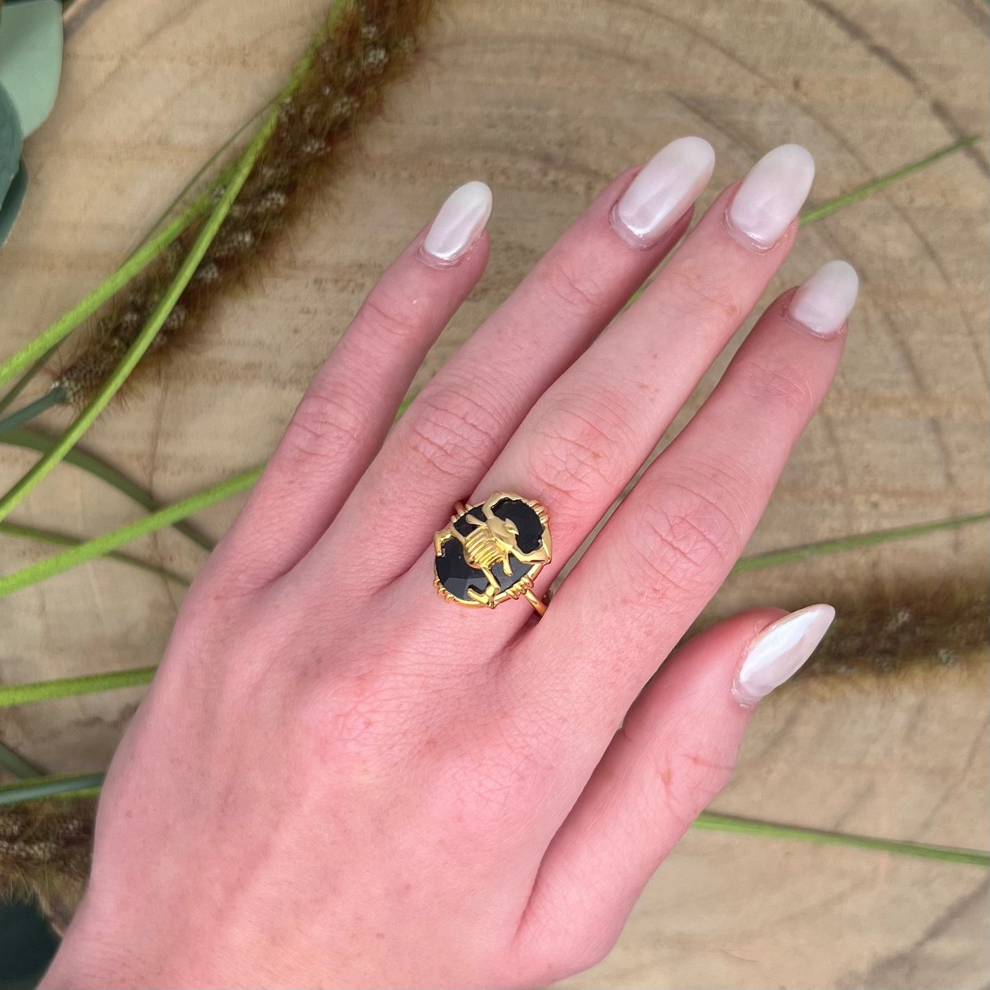 Bague Petit Scarabée Au fil de Lo