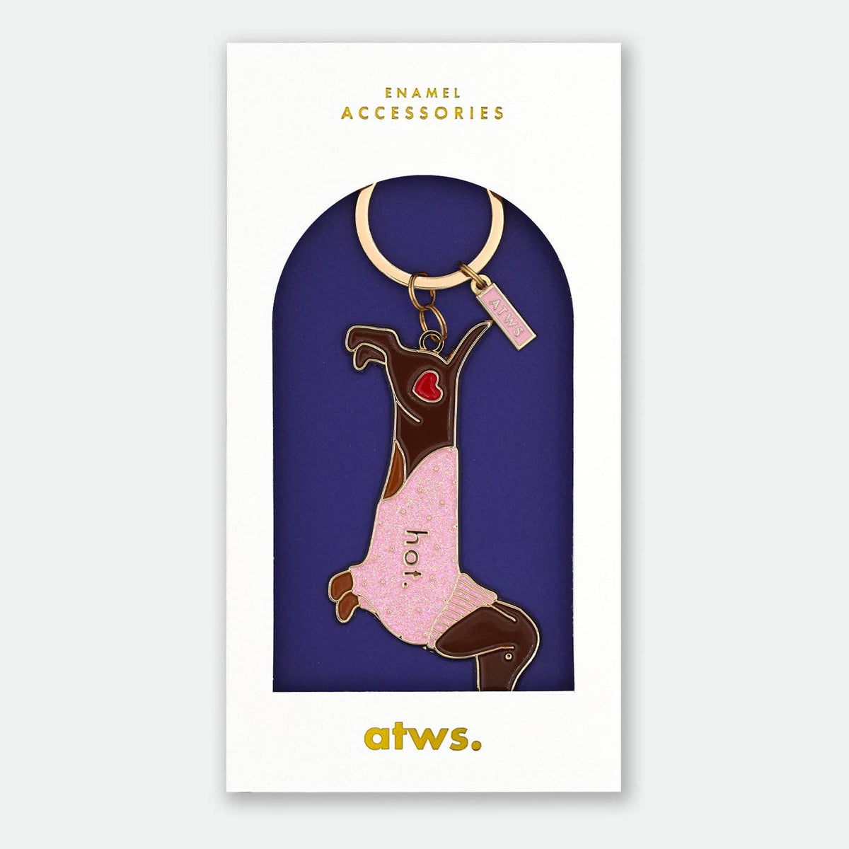 Teckel chaud - Porte-clés ALL THE WAYS TO SAY - Europe