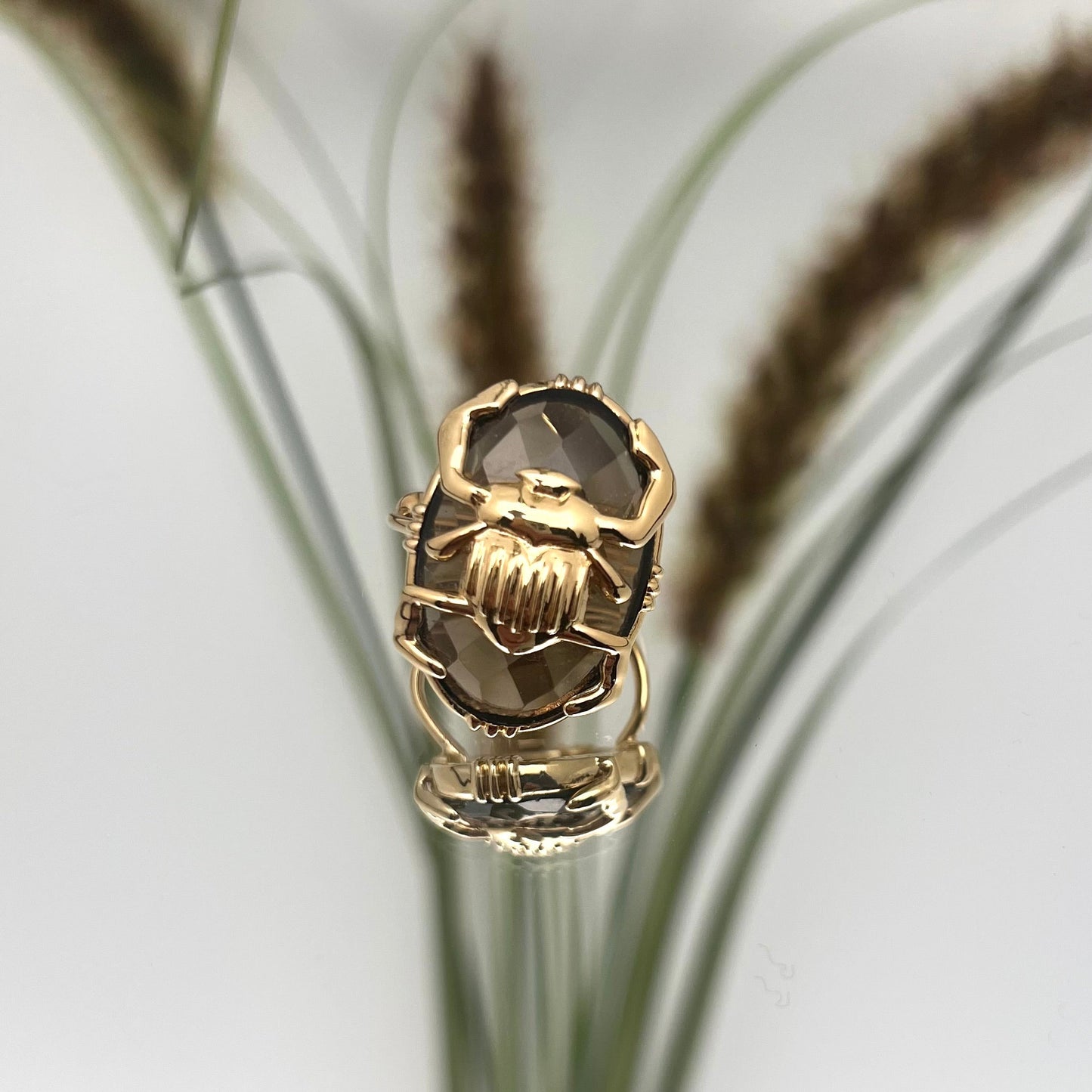 Bague Grand Scarabée Au fil de Lo