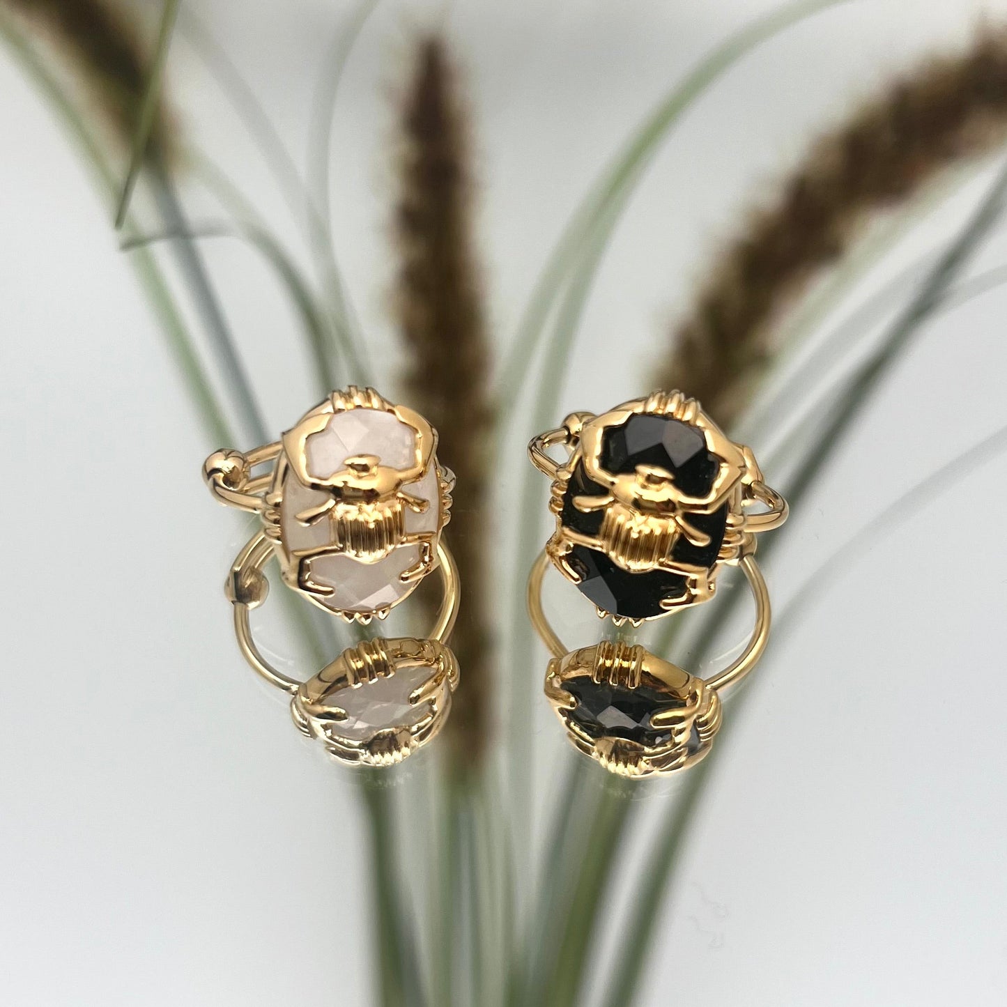 Bague Petit Scarabée Au fil de Lo