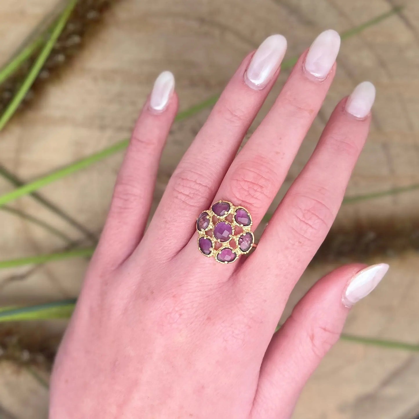 Bague Fleur Au fil de Lo