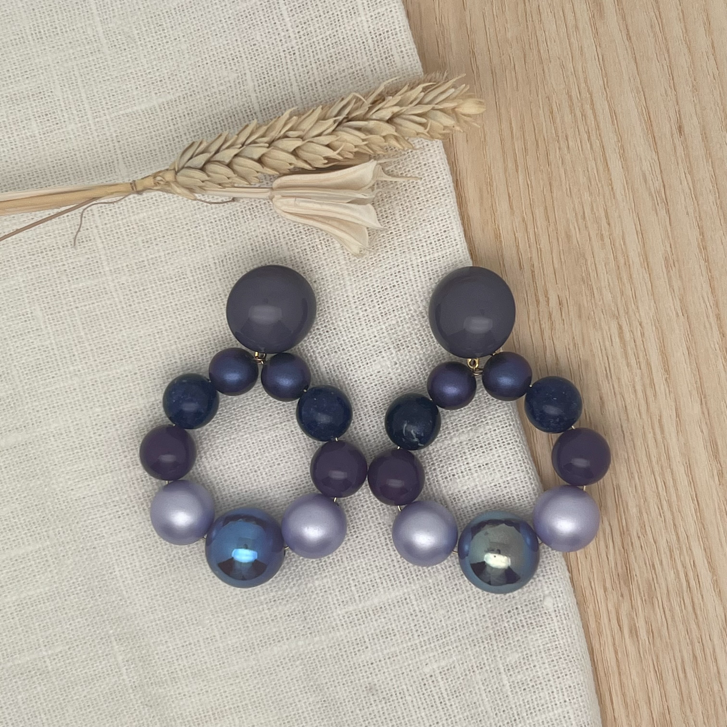 Boucles d'oreilles à clip Alicia Francine Bramli