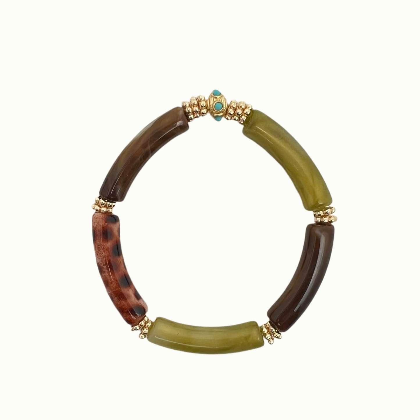 Bracelet Juhu marron - kaki de la marque Juhu