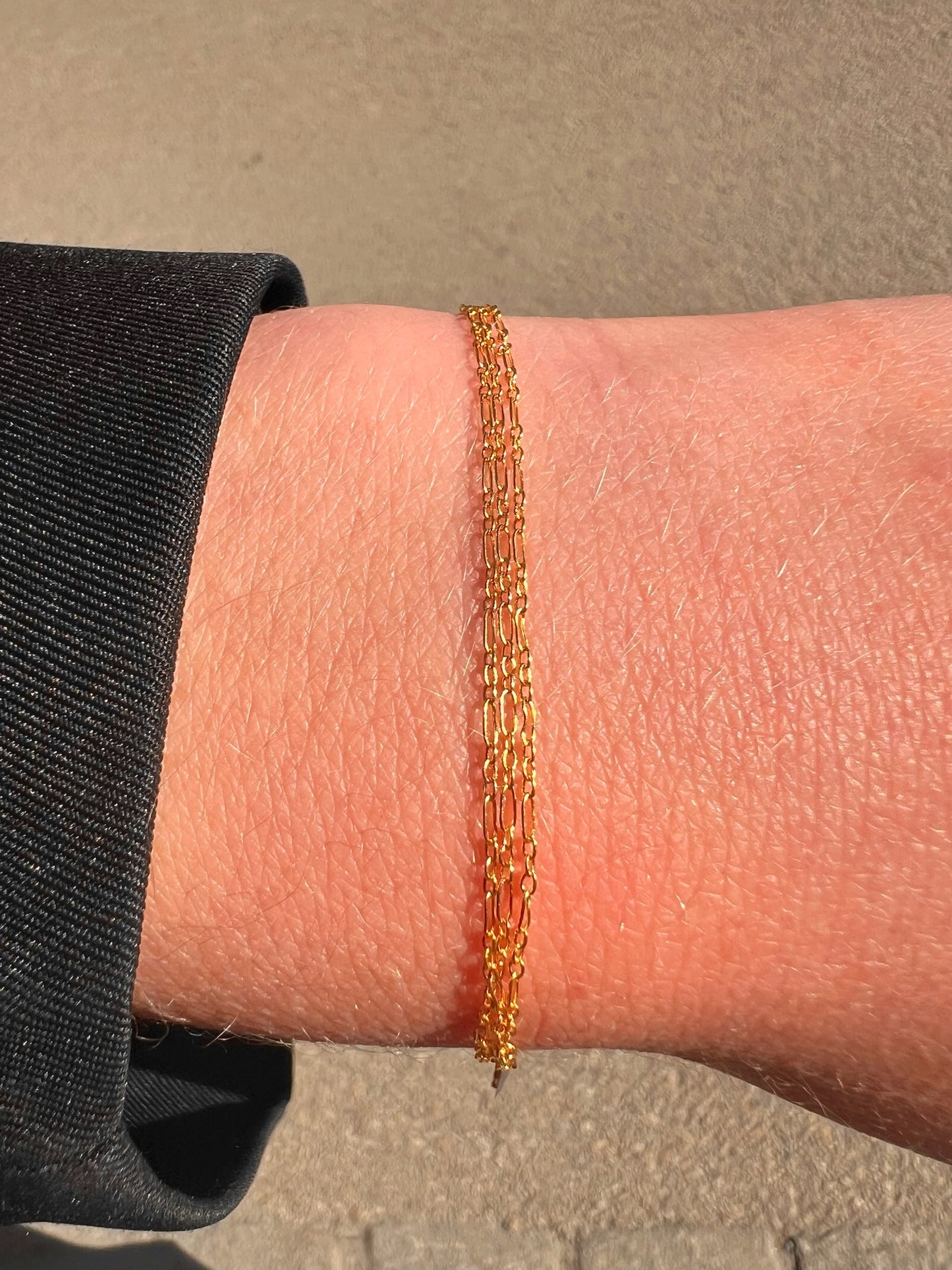Bracelet 3 chaînes Gulia