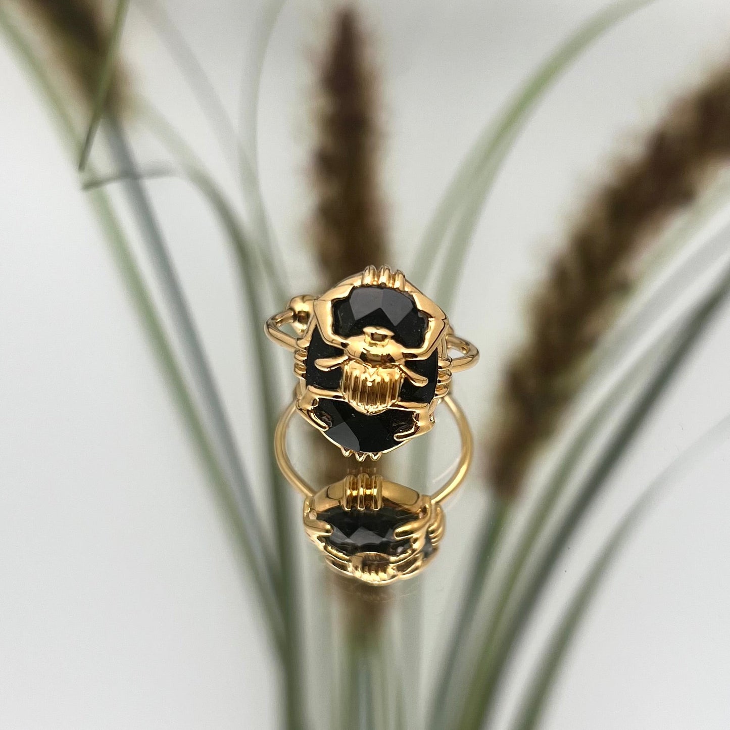 Bague Petit Scarabée Au fil de Lo