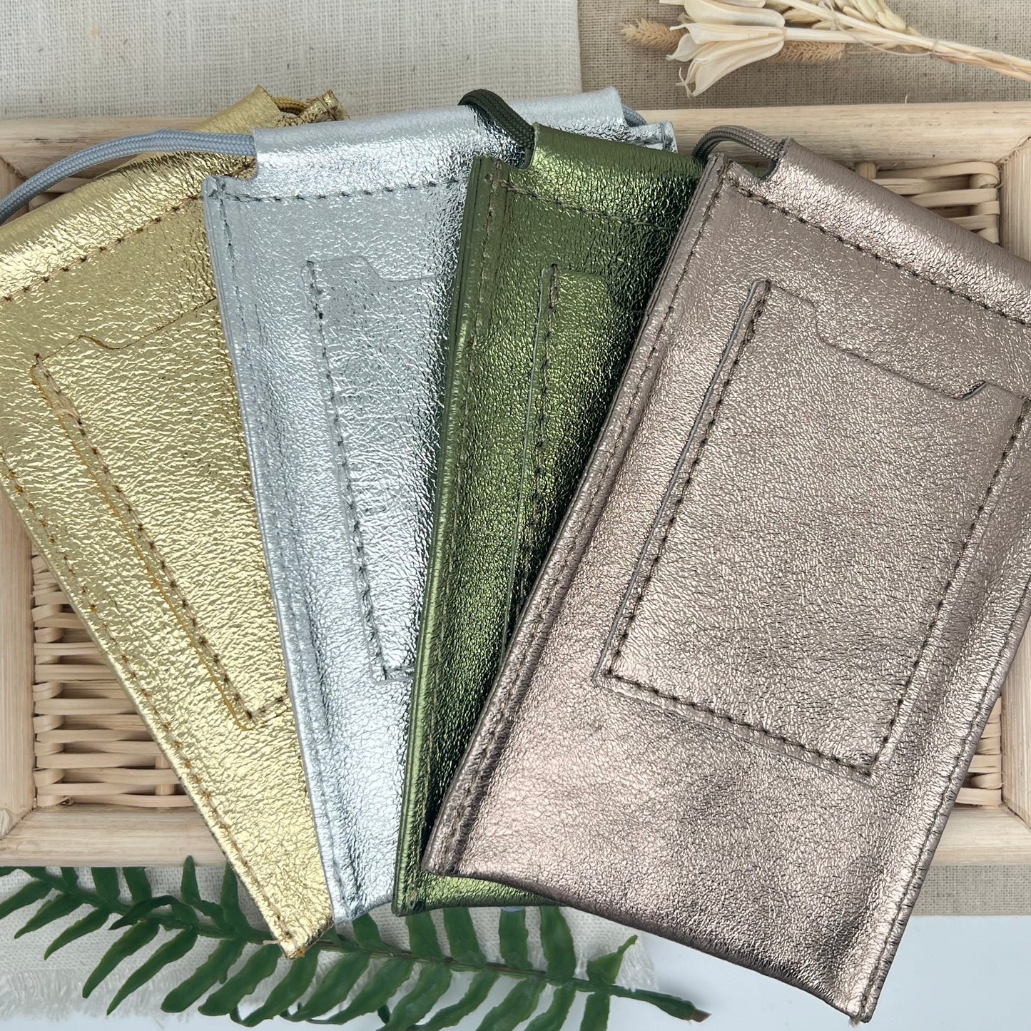 Pochette de téléphone pailletée WATT BIS