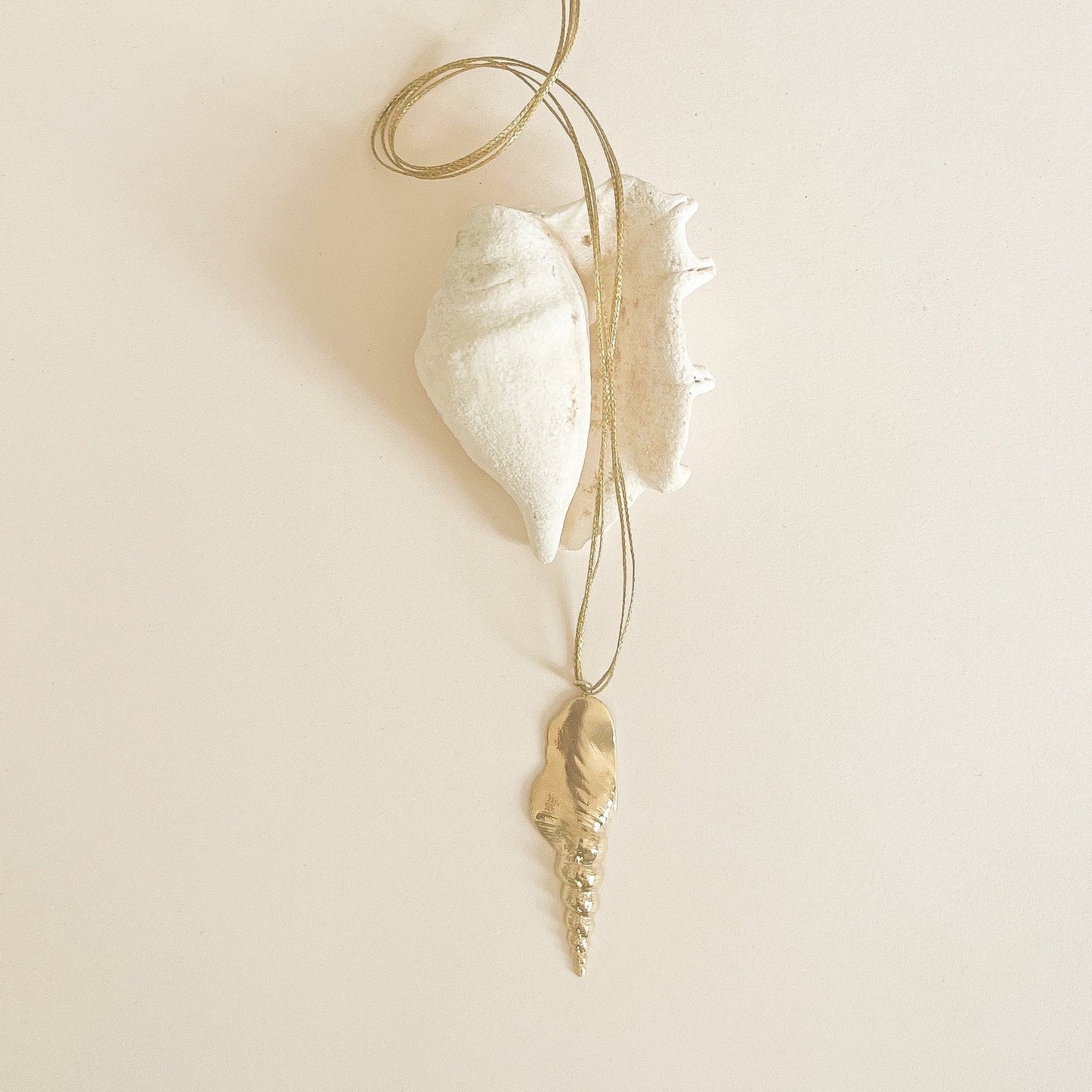 Collier Coquillage Intuitu, Sautoir coquillage, Collier été, collier créateur français, bijoux créateur français, Collier cordon doré, Intuitu, Collier réglable, Collier avec pendantif, Collier créateurs parisien, Collier avec cordon colorés, Sautoir avec pendantif