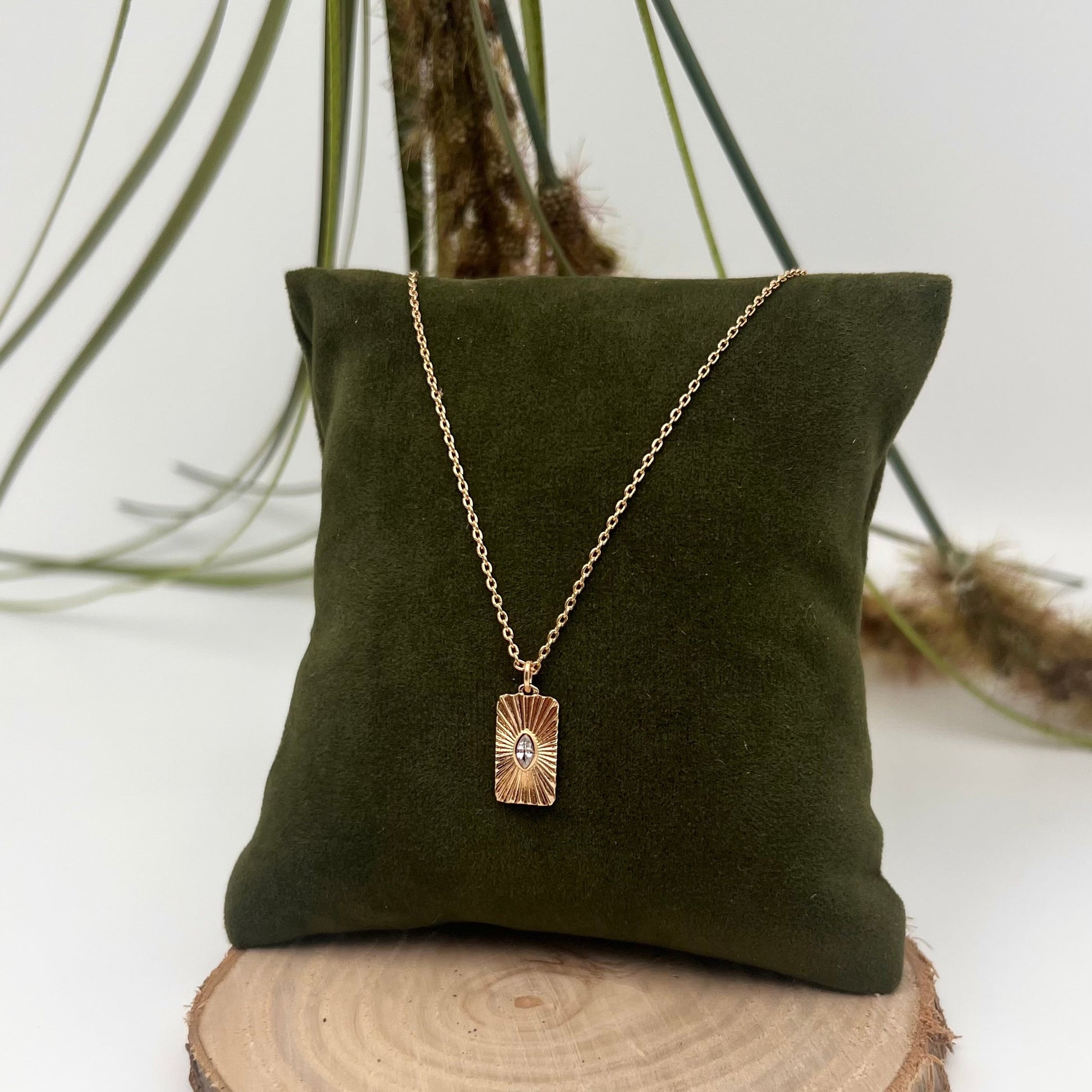Collier Lara plaqué or WATT BIS