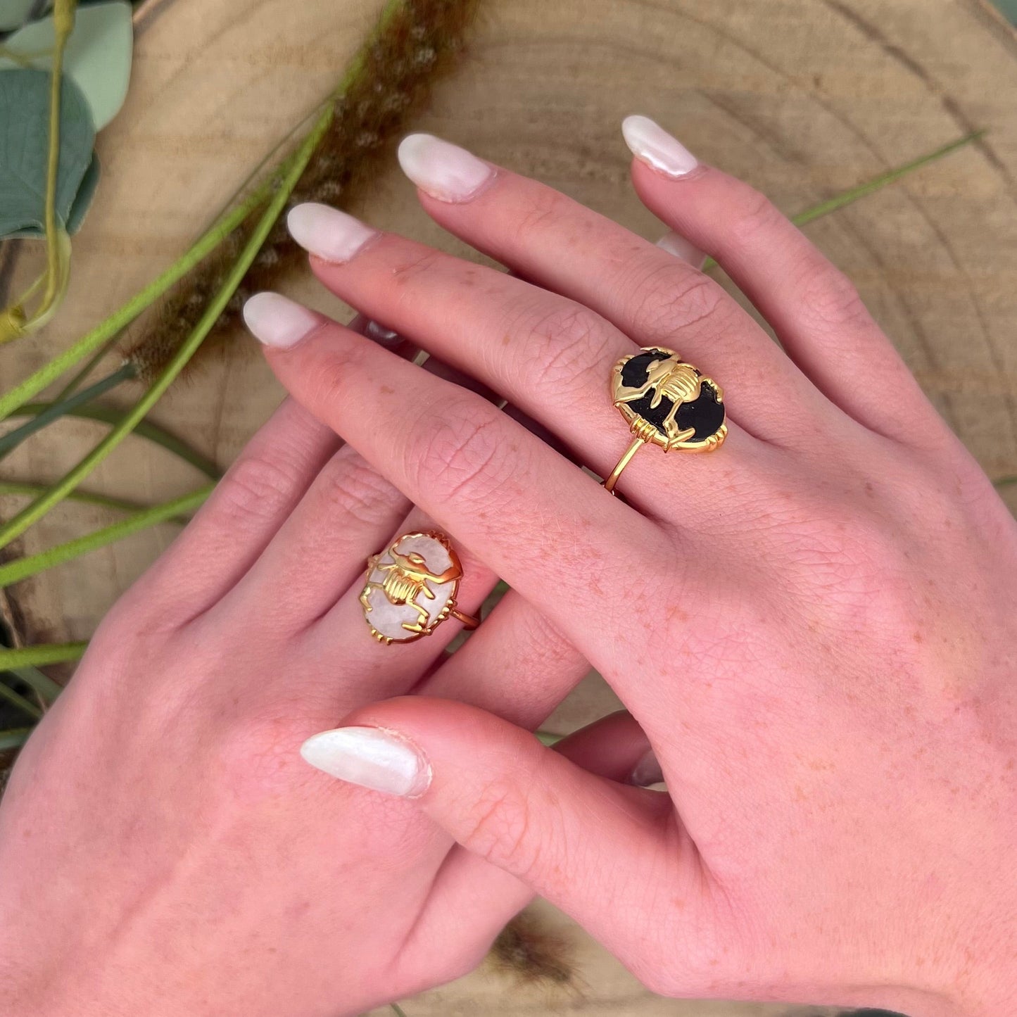 Bague Petit Scarabée Au fil de Lo