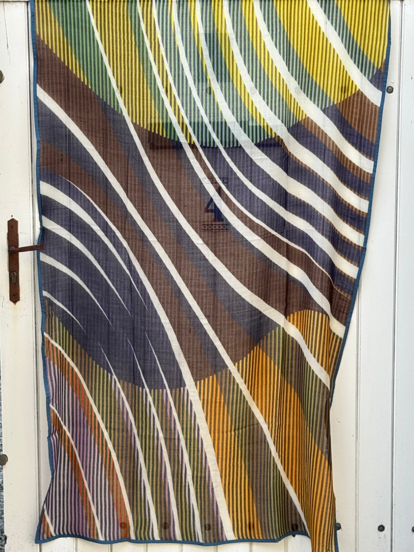 Foulard Briana de Shalls Barcelona, 100% Laine, foulard artisanal