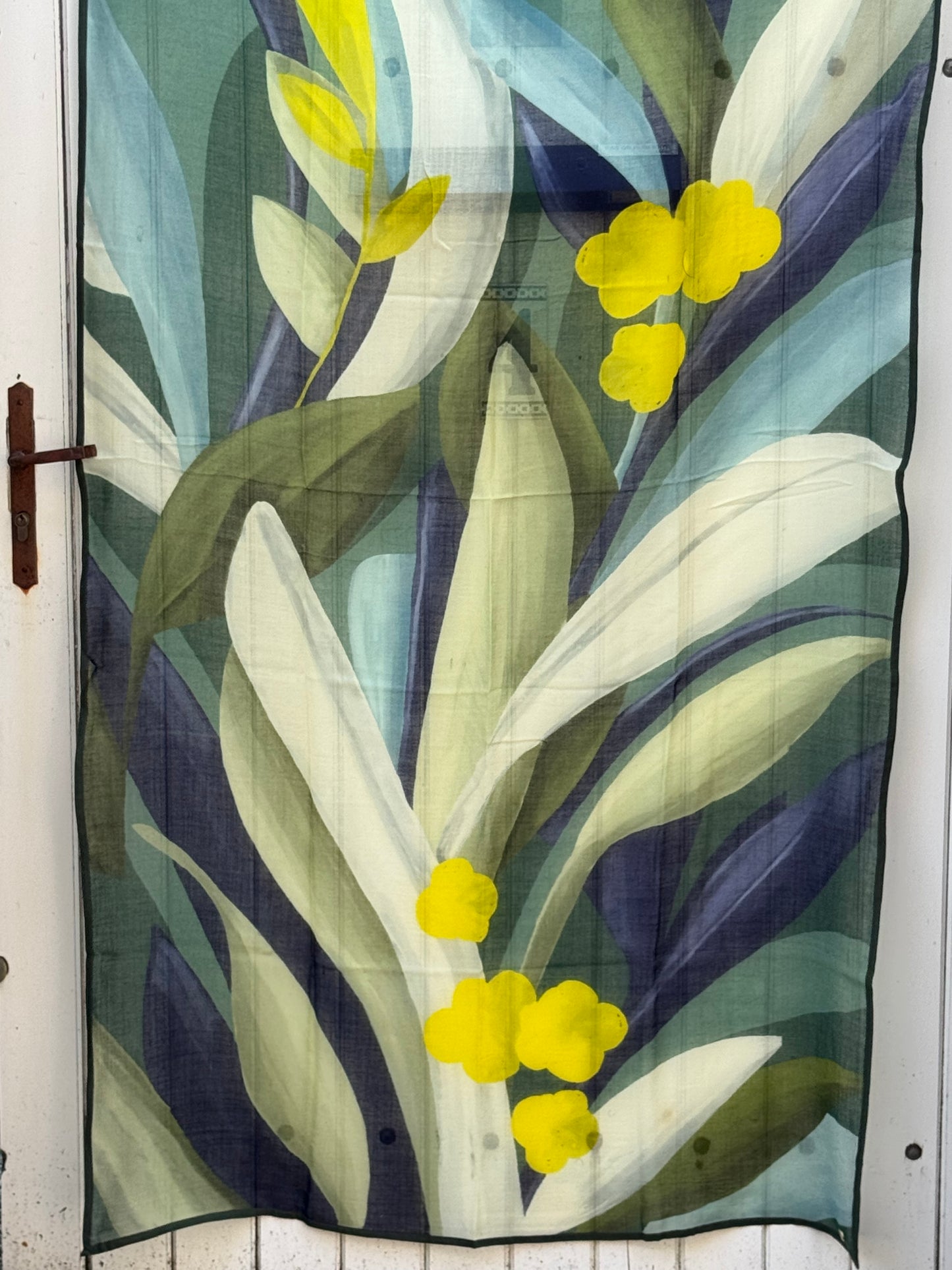 Foulard Elle de Shalls Barcelona, 100% Laine, foulard artisanal