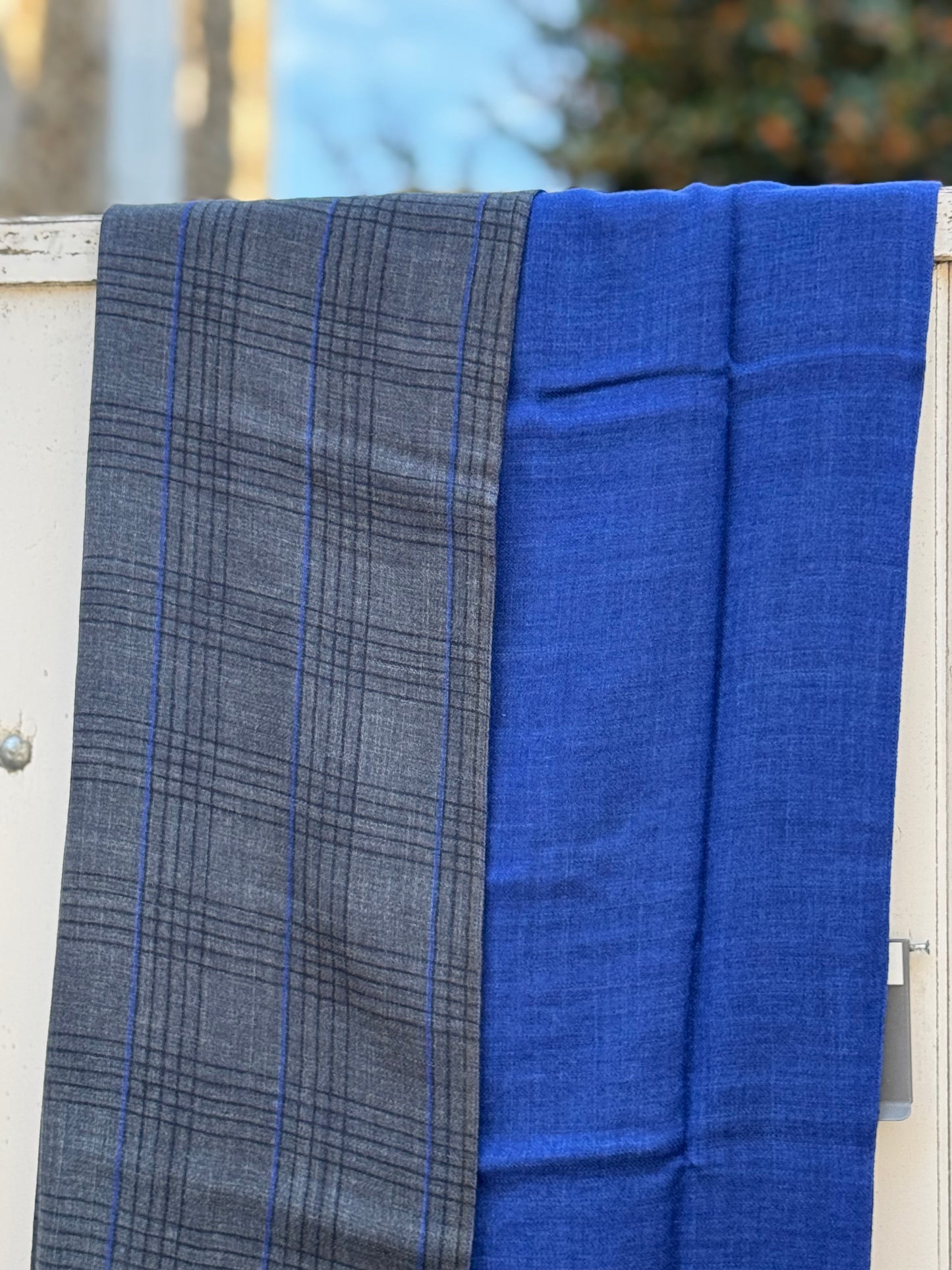 Foulard Nina Rose Shalls Barcelona, 100% laine , foulard artisanal