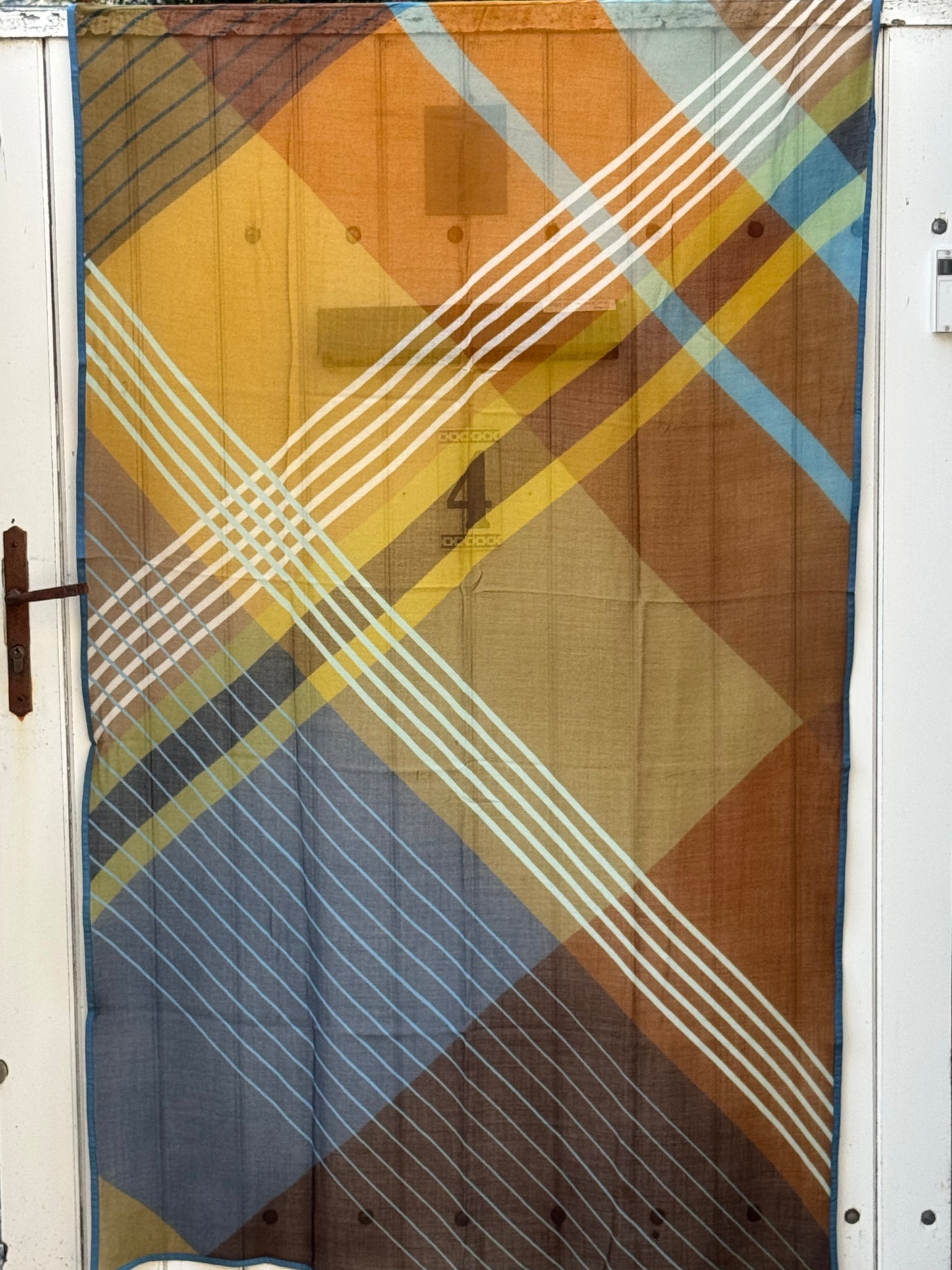 Foulard Zelda de Shalls Barcelona, 100% Laine, foulard artisanal