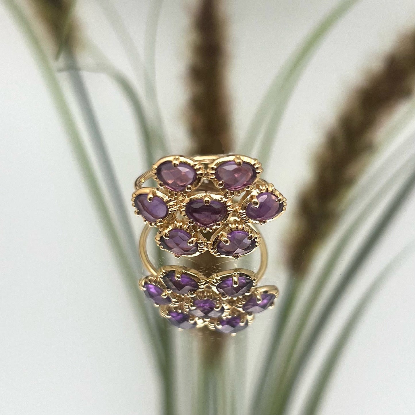 Bague Fleur Au fil de Lo