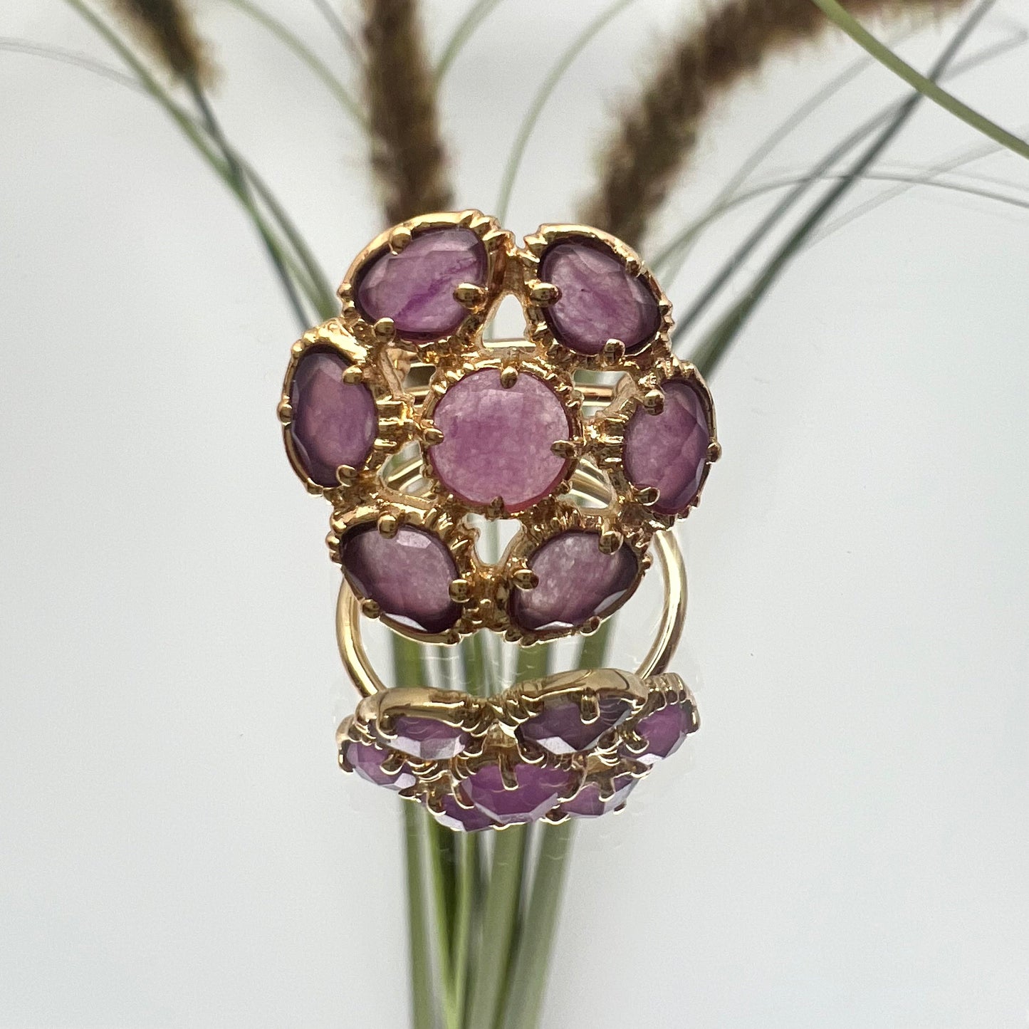 Bague Fleur Au fil de Lo