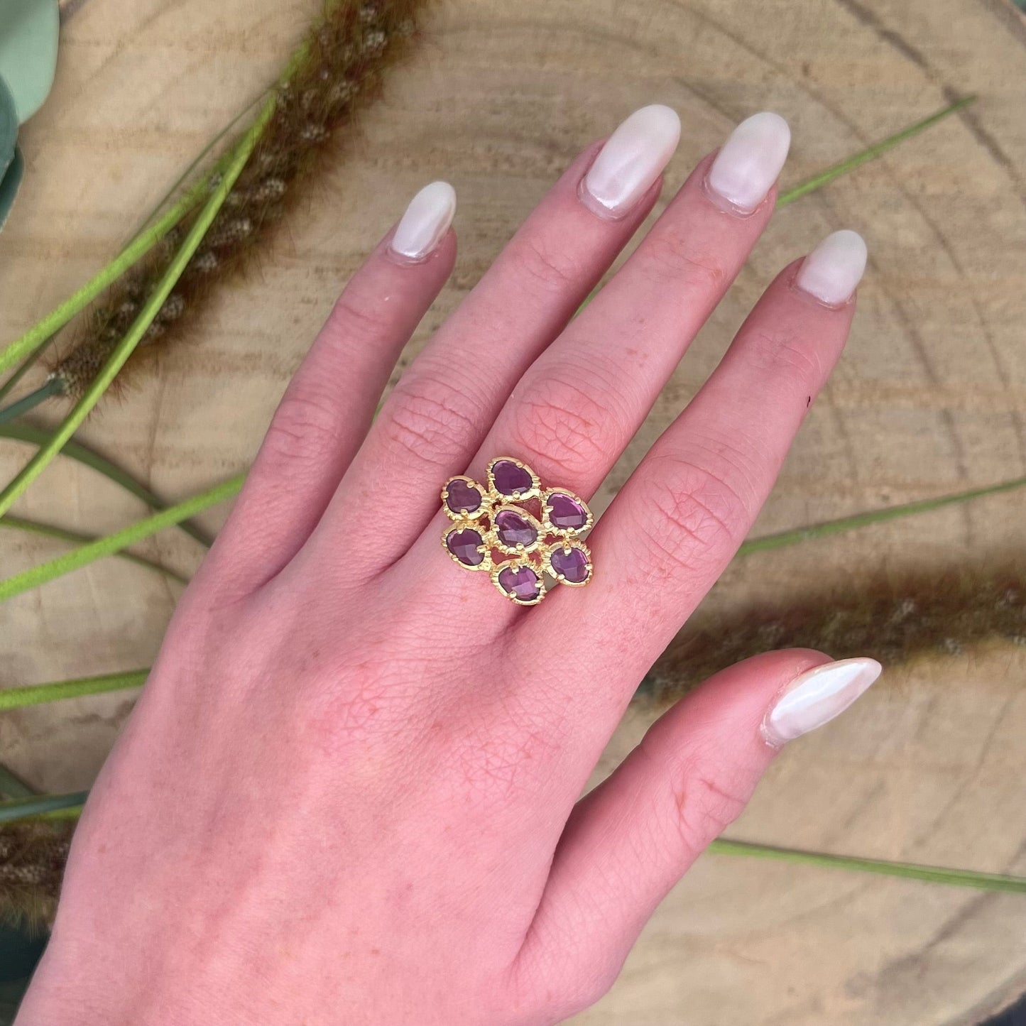 Bague Fleur Au fil de Lo
