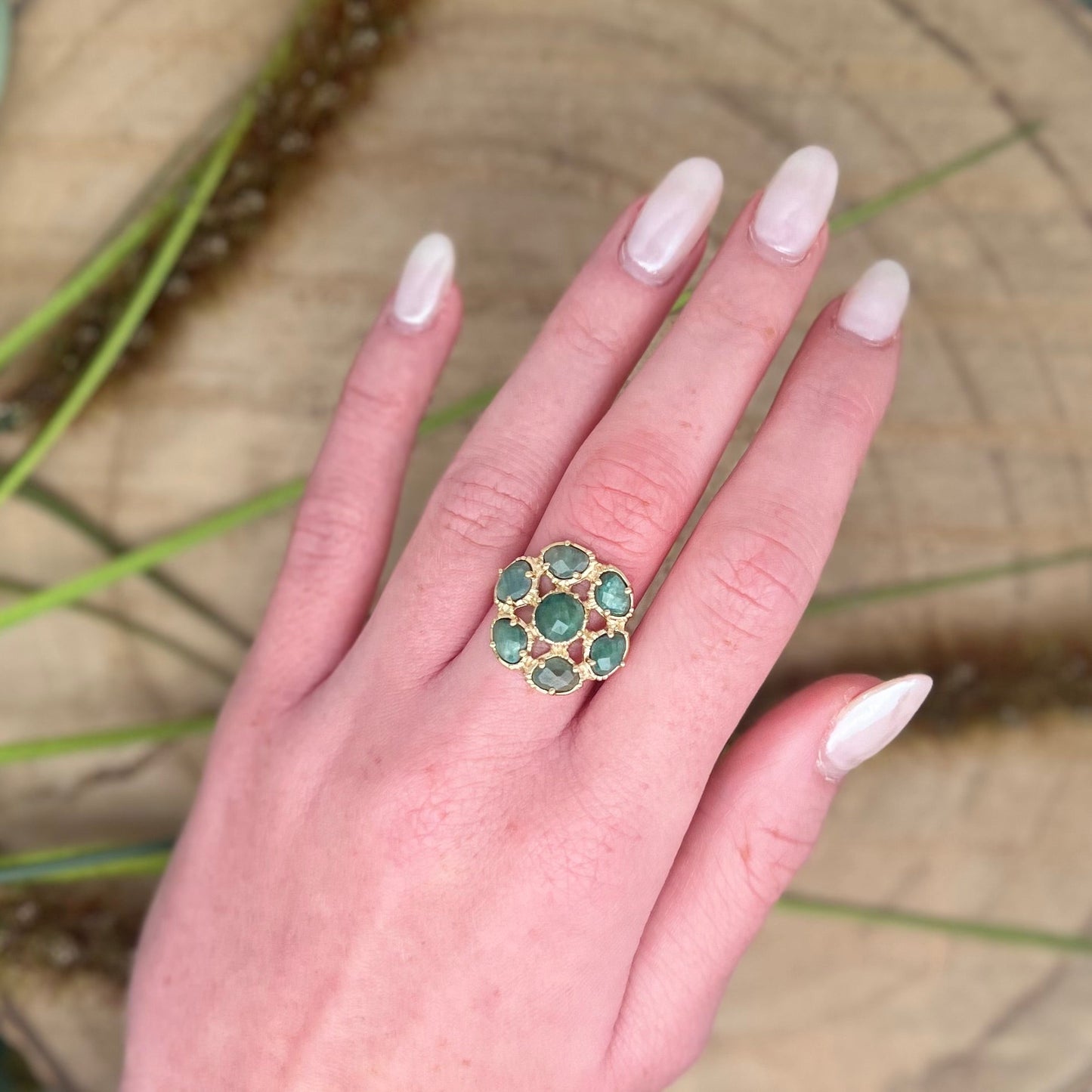Bague Fleur Au fil de Lo
