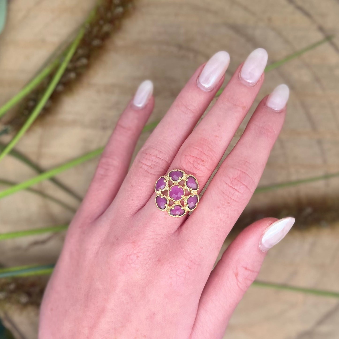 Bague Fleur Au fil de Lo