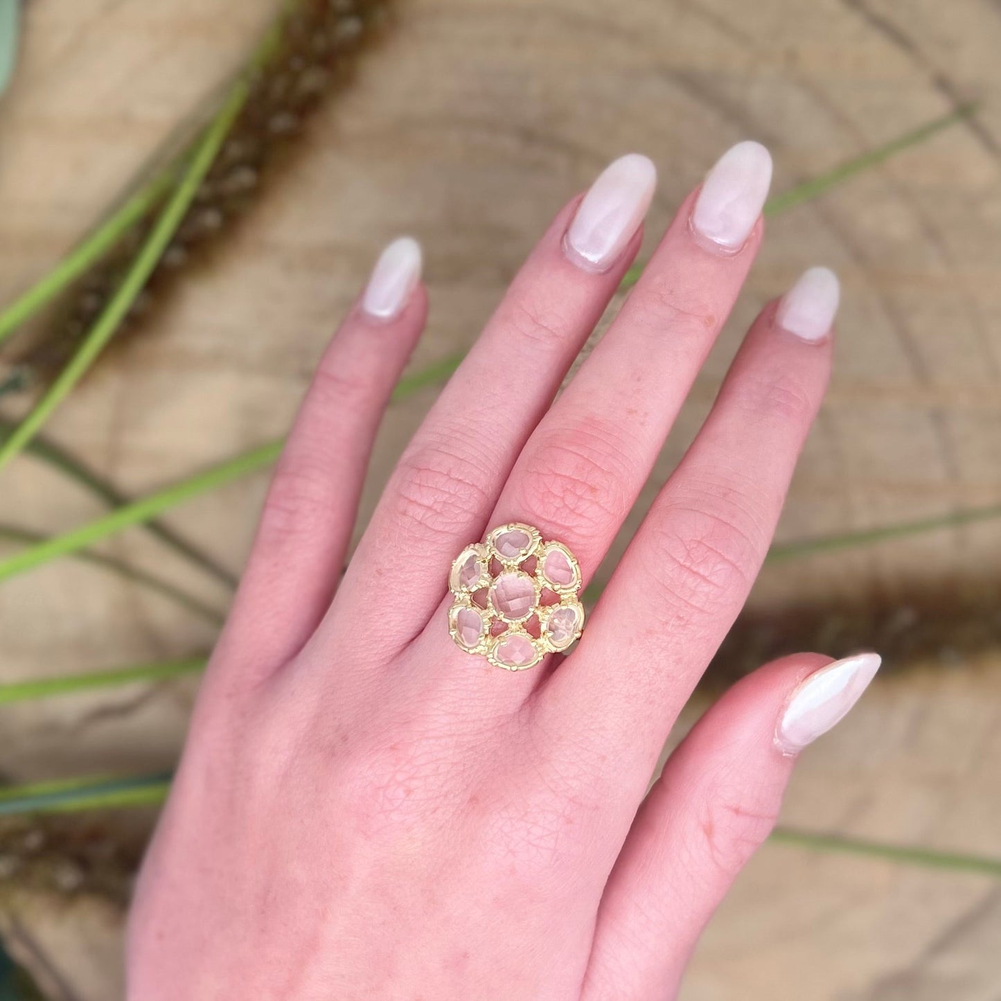 Bague Fleur Au fil de Lo