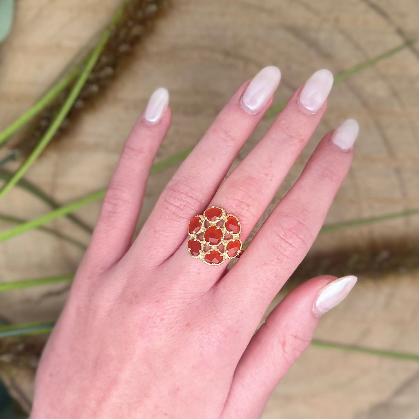 Bague Fleur Au fil de Lo