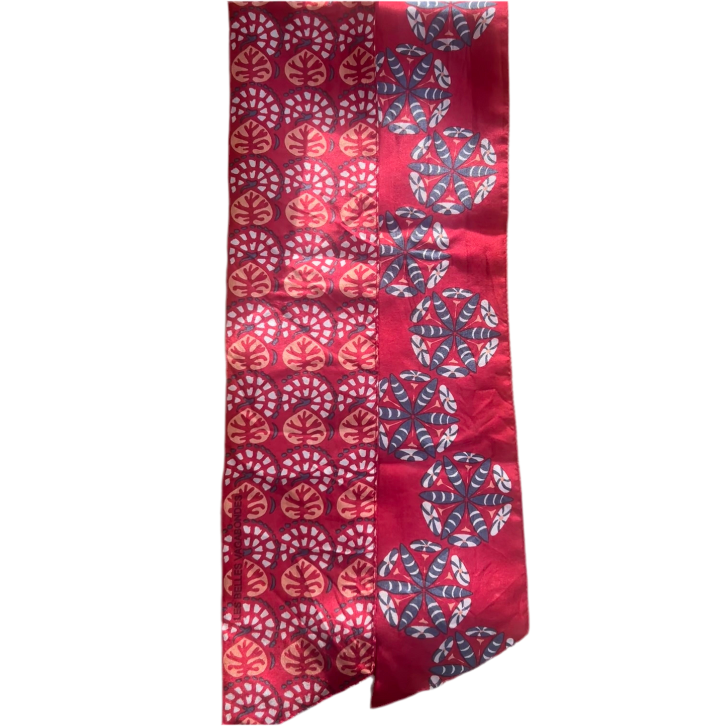 Soie Bandeau_Liseron_Rouge