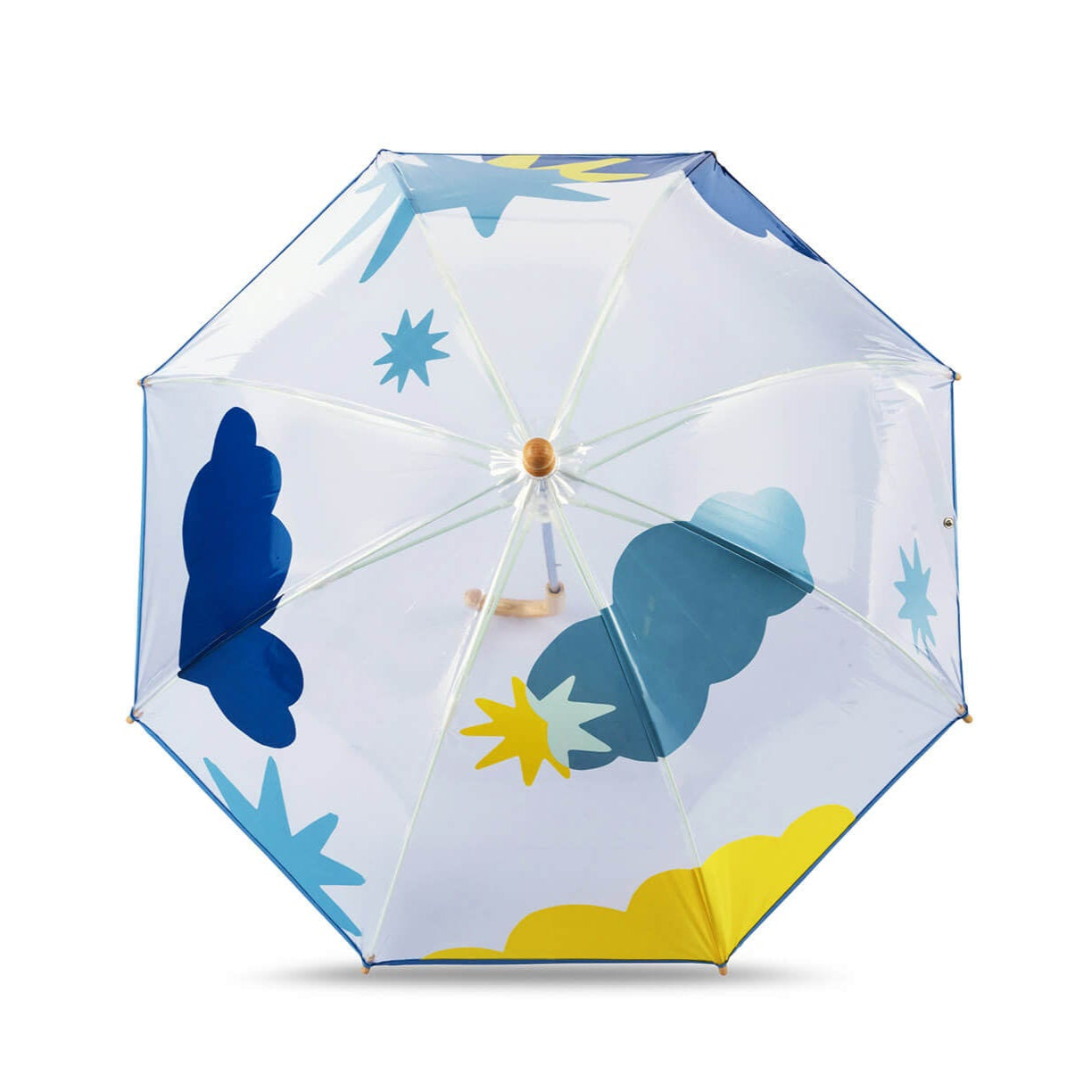 Parapluie enfant svalbard, nuage et étoile ouvert
