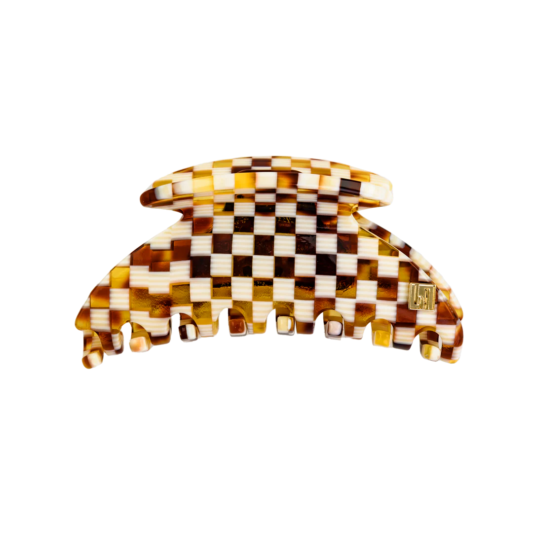 Petite pince à cheveux Damier de la marque Bondep