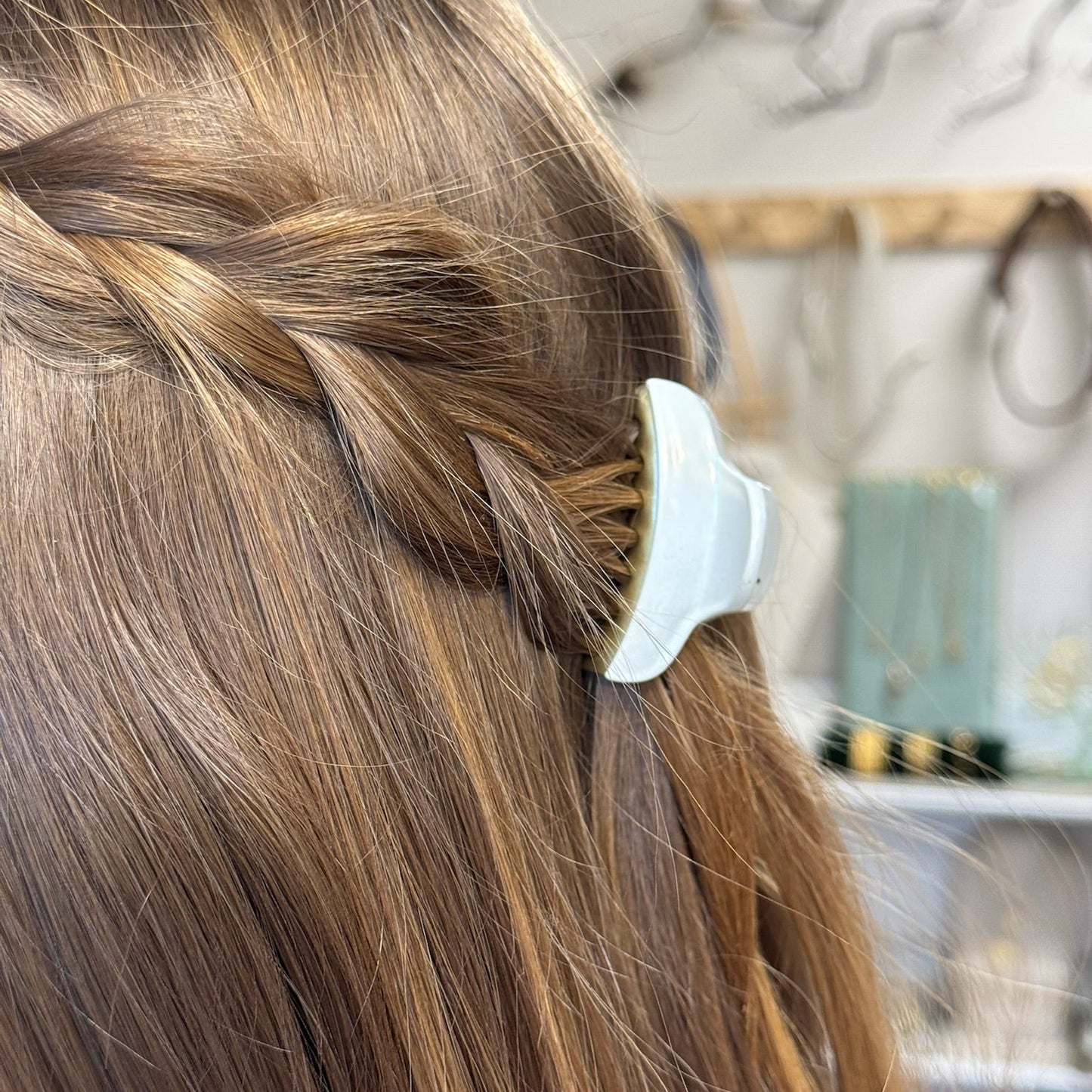 Petite pince elsa blanche Watt bis