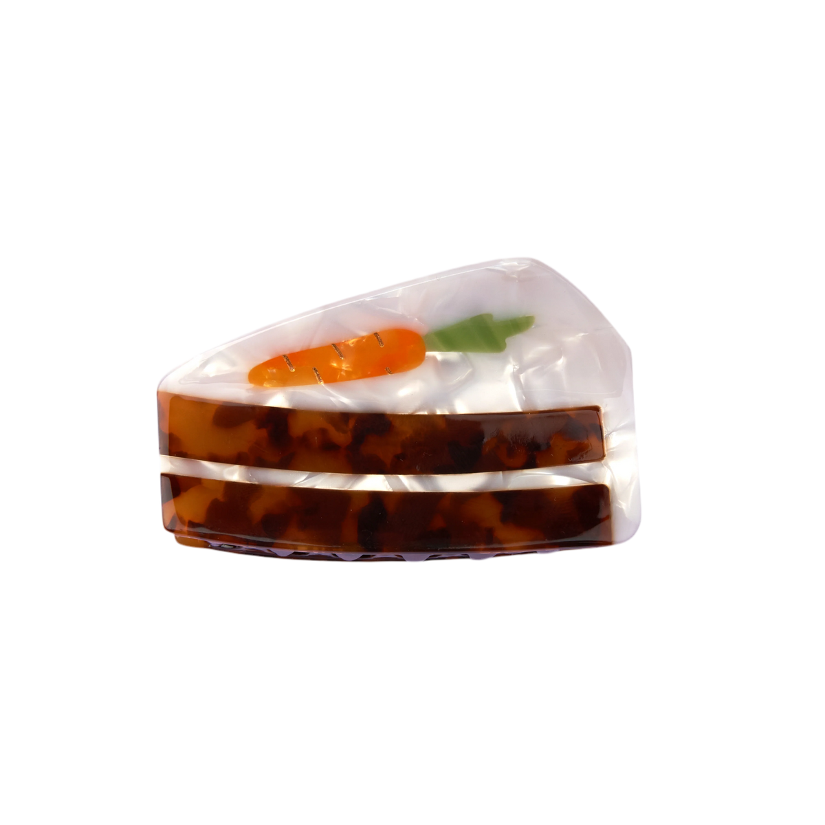 Pince a cheveux carrot cake