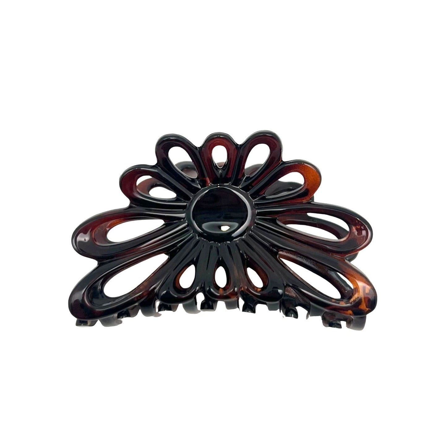 Pince à cheveux Fleurs Marron de la marque Bon Dep