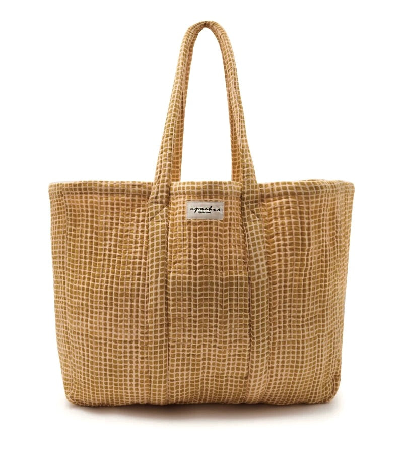 Sacs cabas Samba Apaches mosaic Tobacco