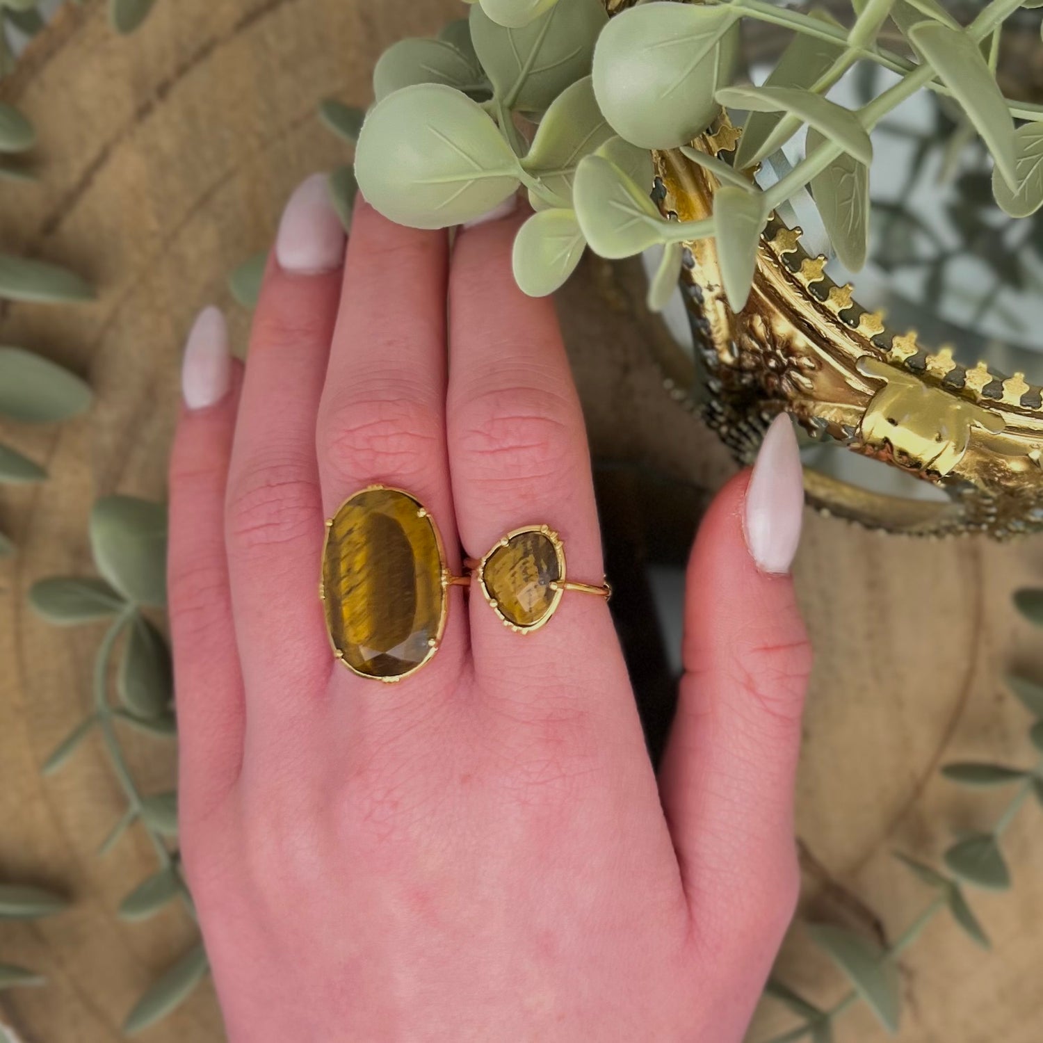 collection bijoux en oeil de tigre