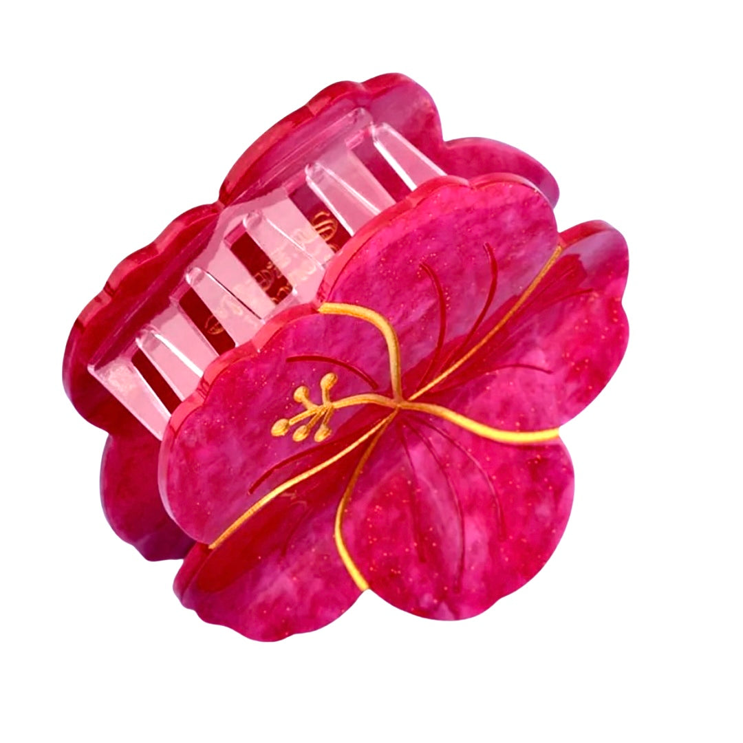 Pince à cheveux hibiscus Coucou Suzette