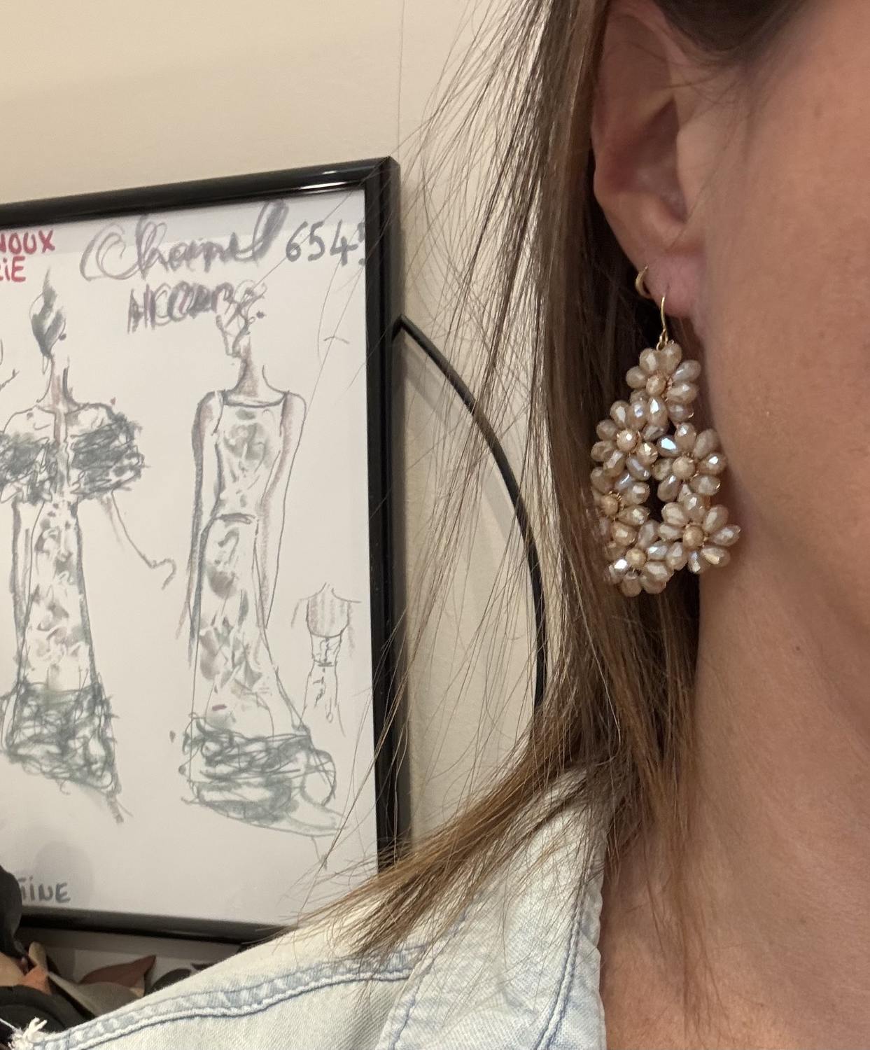 Boucles d'oreilles Camille Agathe by ZIA