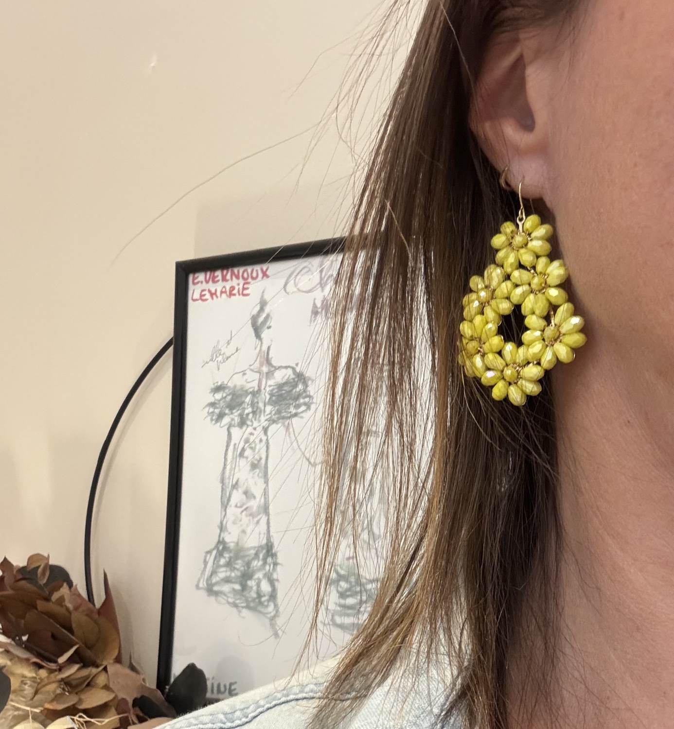 Boucles d'oreilles Camille Agathe by ZIA