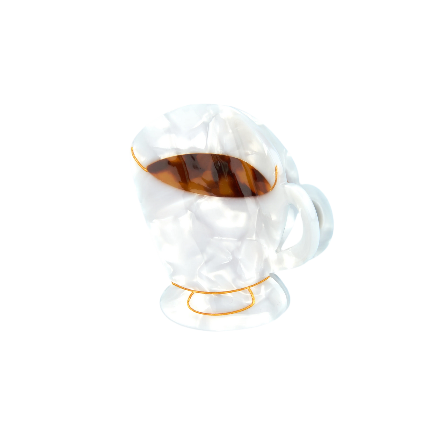 pince à cheveux Café