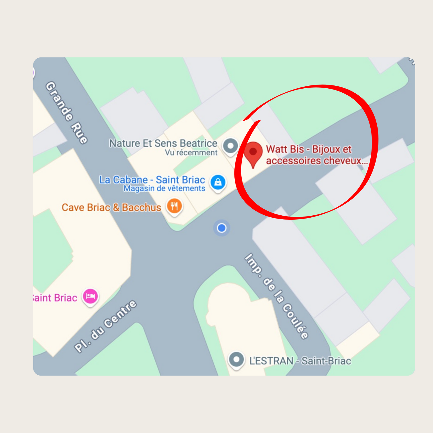 plan acces watt bis saint briac