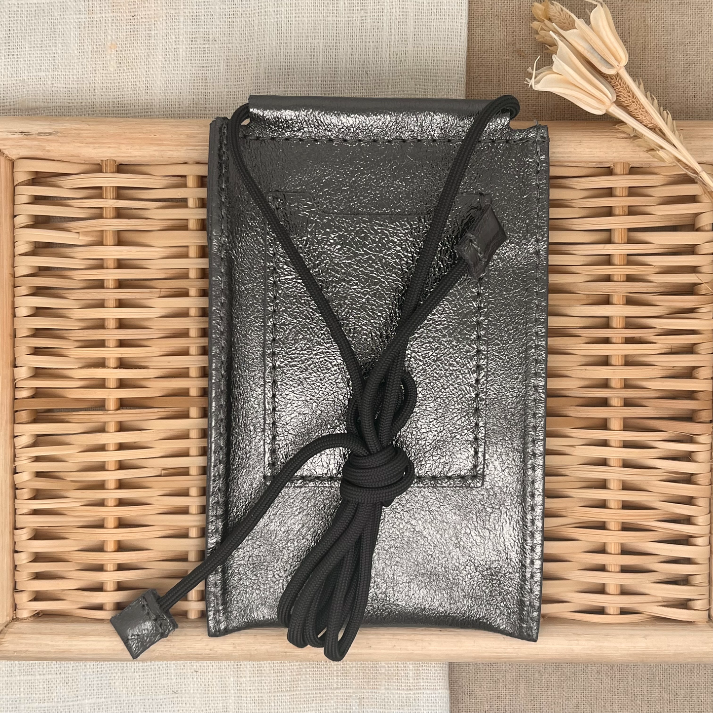Pochette de téléphone pailletée WATT BIS