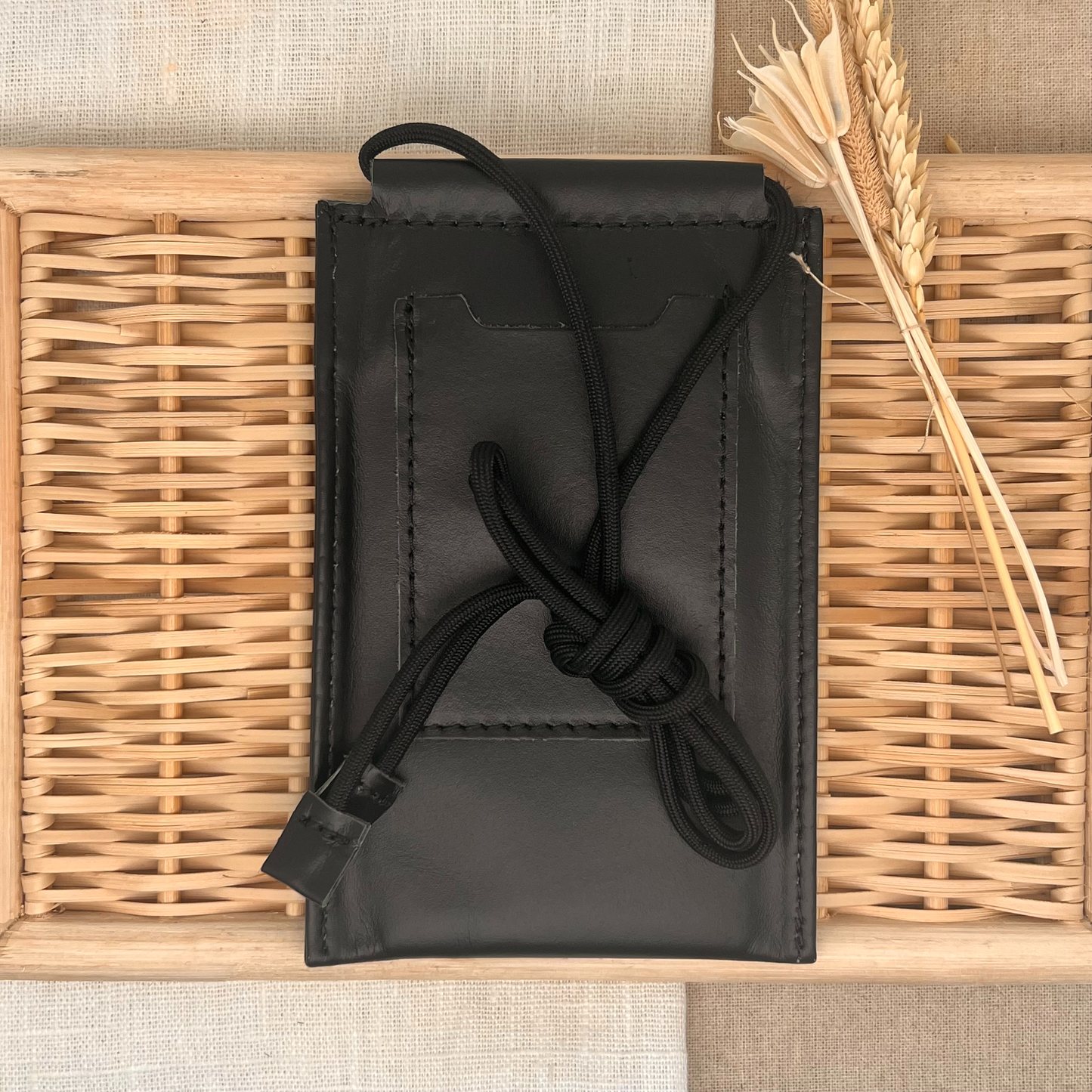 Pochette de téléphone en cuir WATT BIS