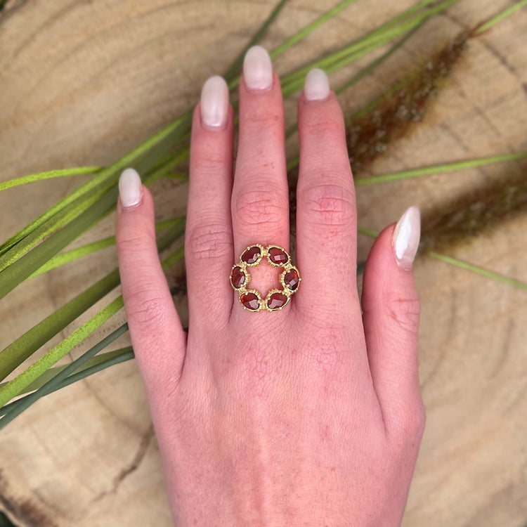 Les bijoux en grenat