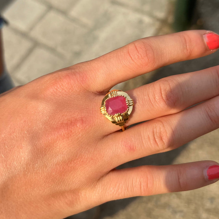 Les bijoux en quartz fraise