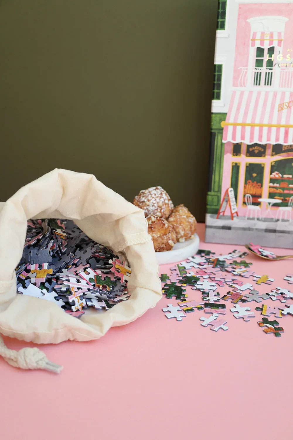 Pink Bakery - Puzzle 1000 pièces ALL THE WAYS TO SAY - Europe
