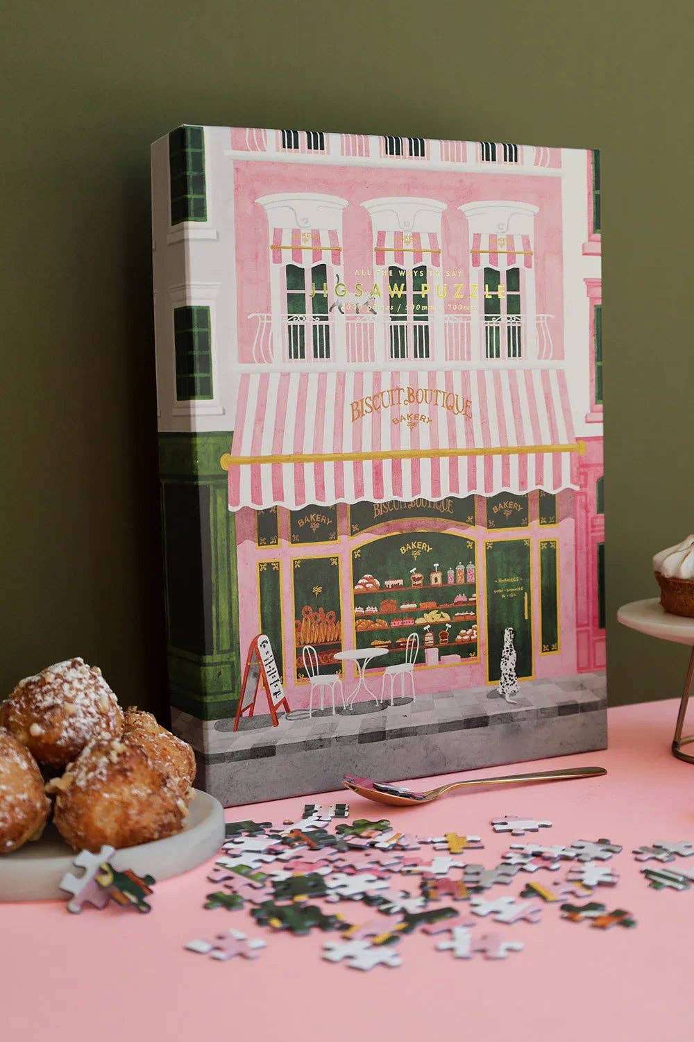 Pink Bakery - Puzzle 1000 pièces ALL THE WAYS TO SAY - Europe