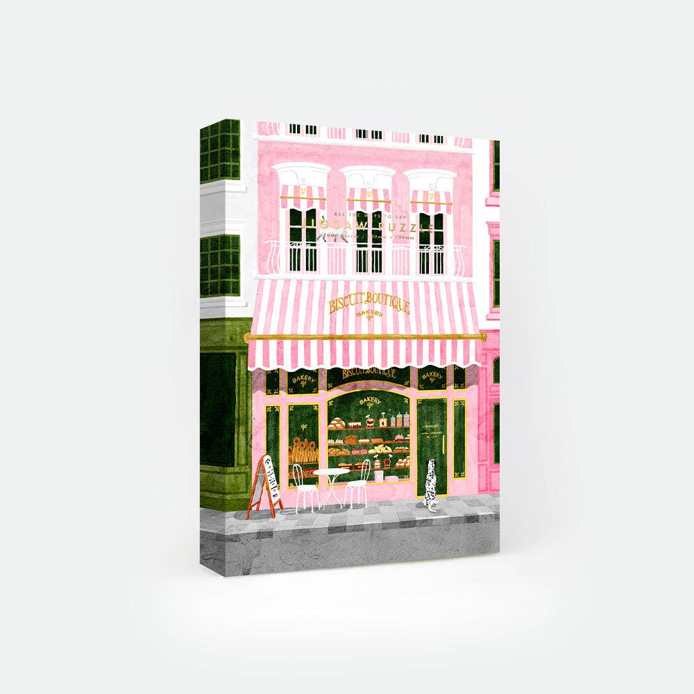 Pink Bakery - Puzzle 1000 pièces ALL THE WAYS TO SAY - Europe