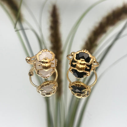 Bague Petit Scarabée Au fil de Lo