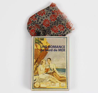Foulard triangle en laine Suzanne Les belles vagabondes