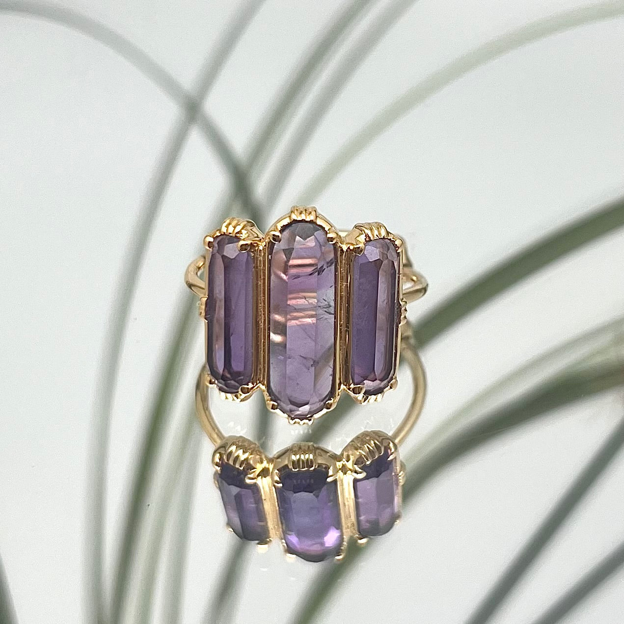 Bague Pierre Amethyste