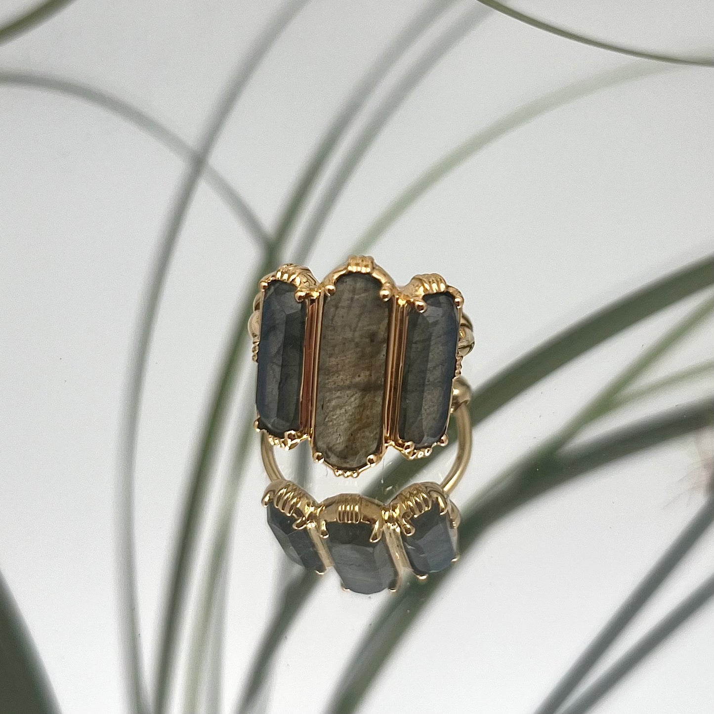 Bague Pierre Labradorite