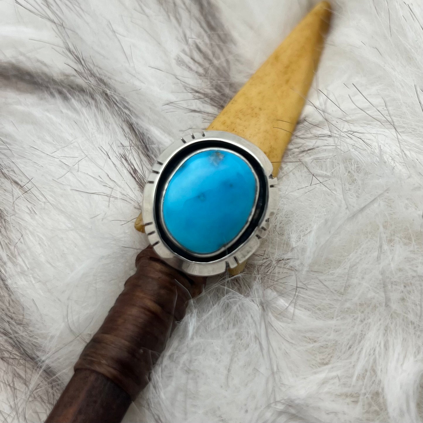 Bague kingman harpo en turquoise